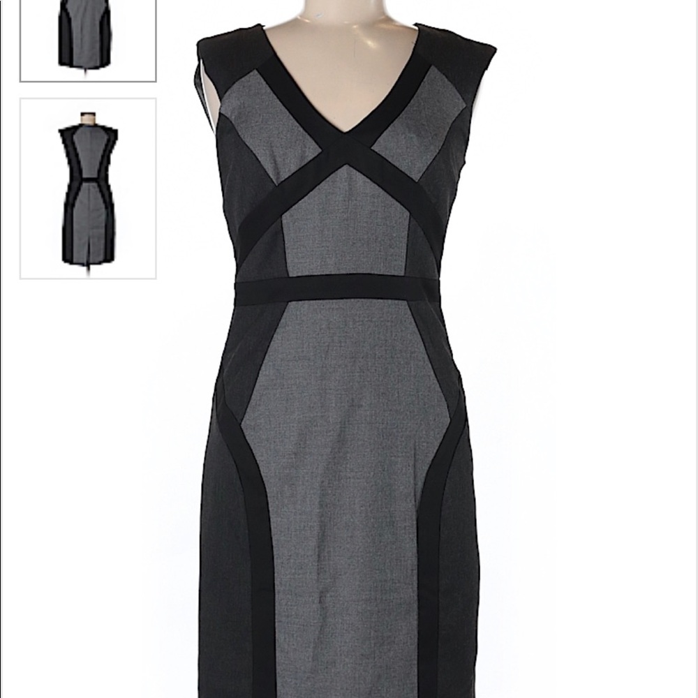Black and grey dress